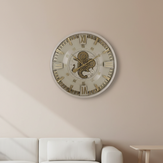 Luxury Skeleton Wall Clock – 80 cm 75029-1