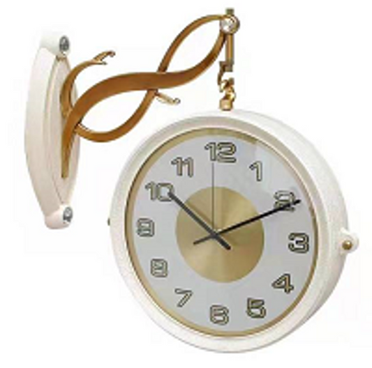 Double Sided Wall Clock B8522FS