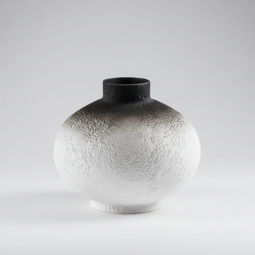 Black and Grey Vase