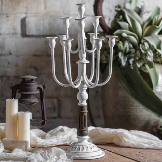 Candle Holder A1003/WH