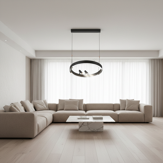 Round Magnetic Track Chandelier 9386-600