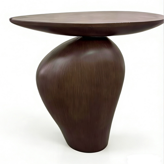 Sculptural Organic Accent Side Table NE26-95