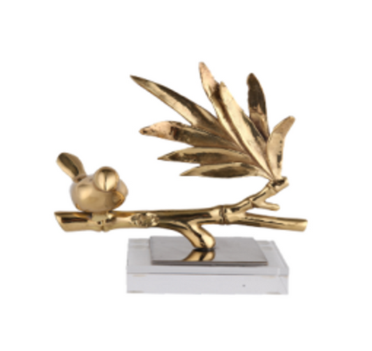 Metal Bird Statue A0039