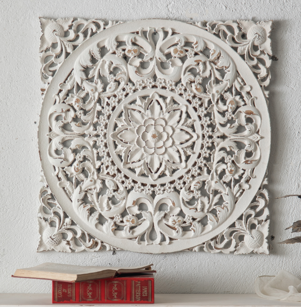 Carved Wooden Wall Decor A601