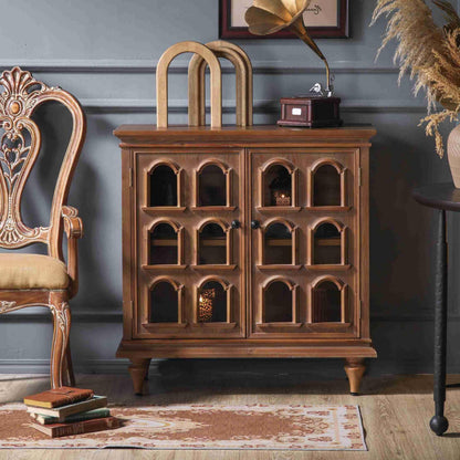 French Style Solid Wood Accent Cabinet A2986