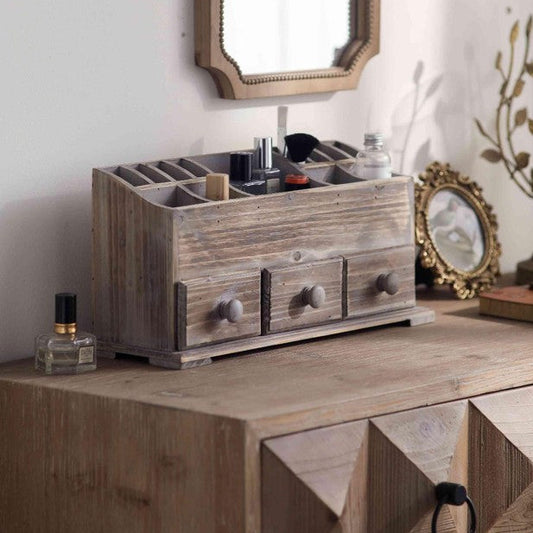 Wooden Cosmetic Storage Box A3094