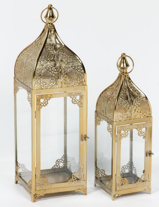 Metal Lantern Set 19A010G