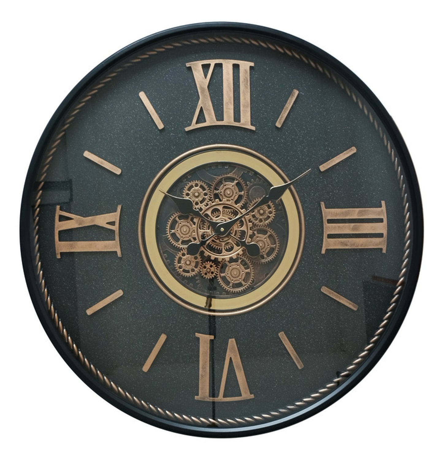 Large Vintage Skeleton Wall Clock – 80 cm 72256