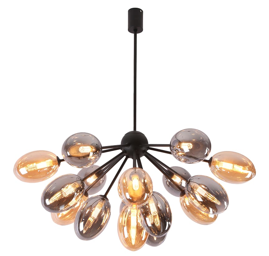 Industrial Retro Glass Globe Chandelier R170