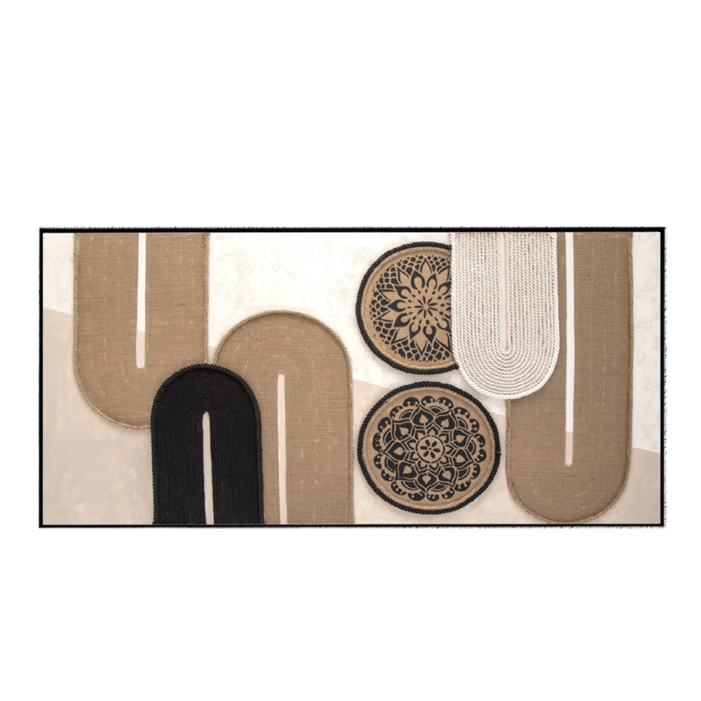 Abstract Geometric Wall Art – 80 × 160 cm C2499B