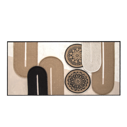 Abstract Geometric Wall Art – 80 × 160 cm C2499B