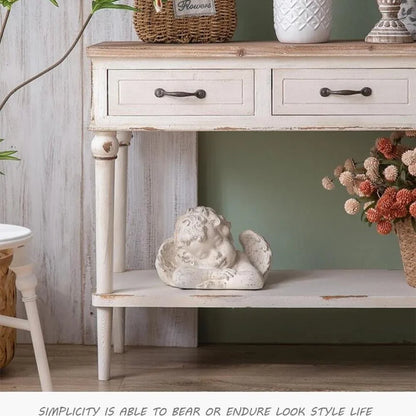 Farm Style Wood Console A2689