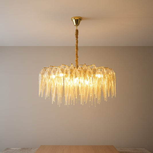 Fire and Ice Chandelier