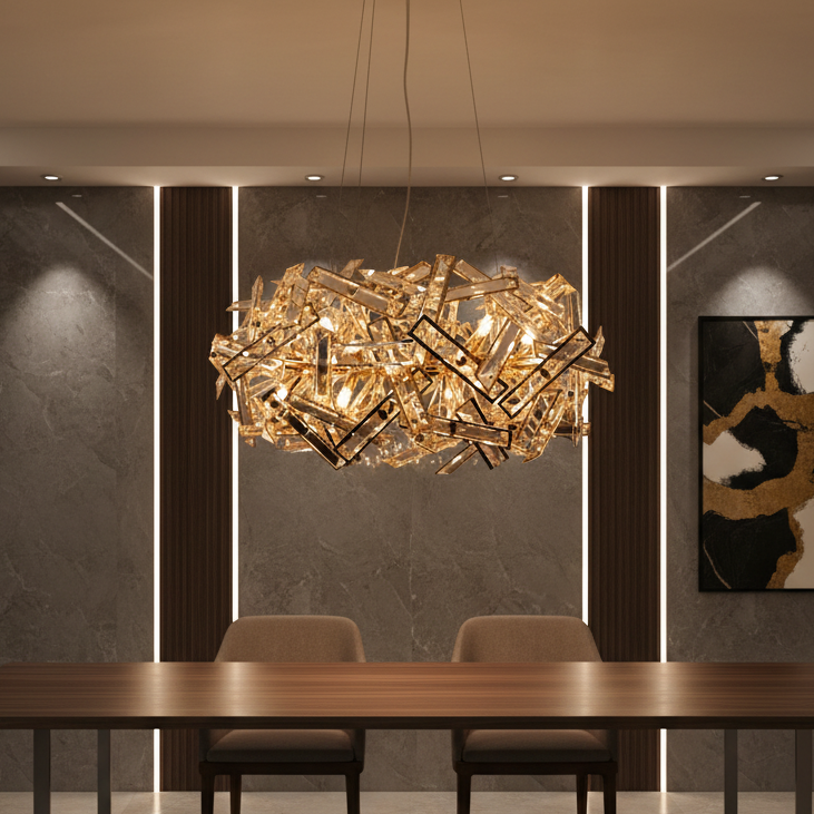 مصباح معلق حديث JD8323-12L