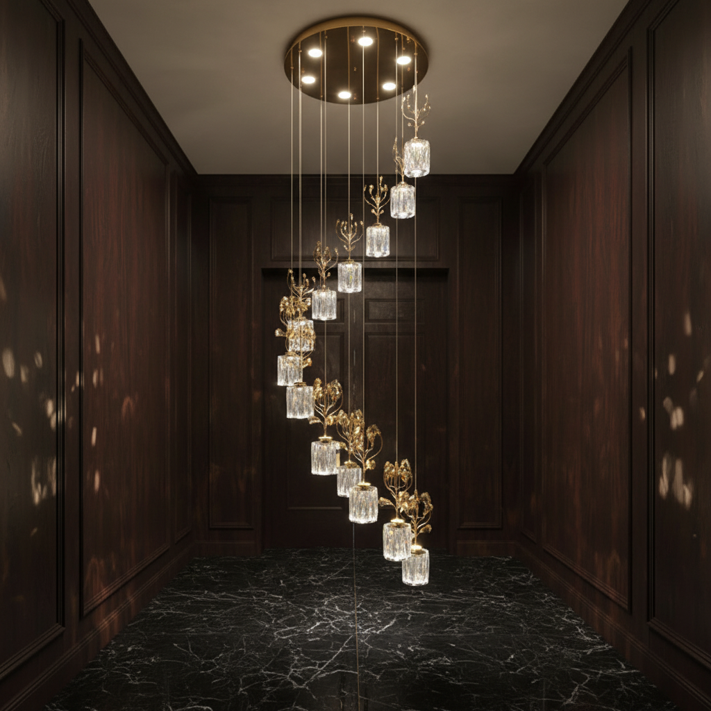 Staircase Chandelier 95379
