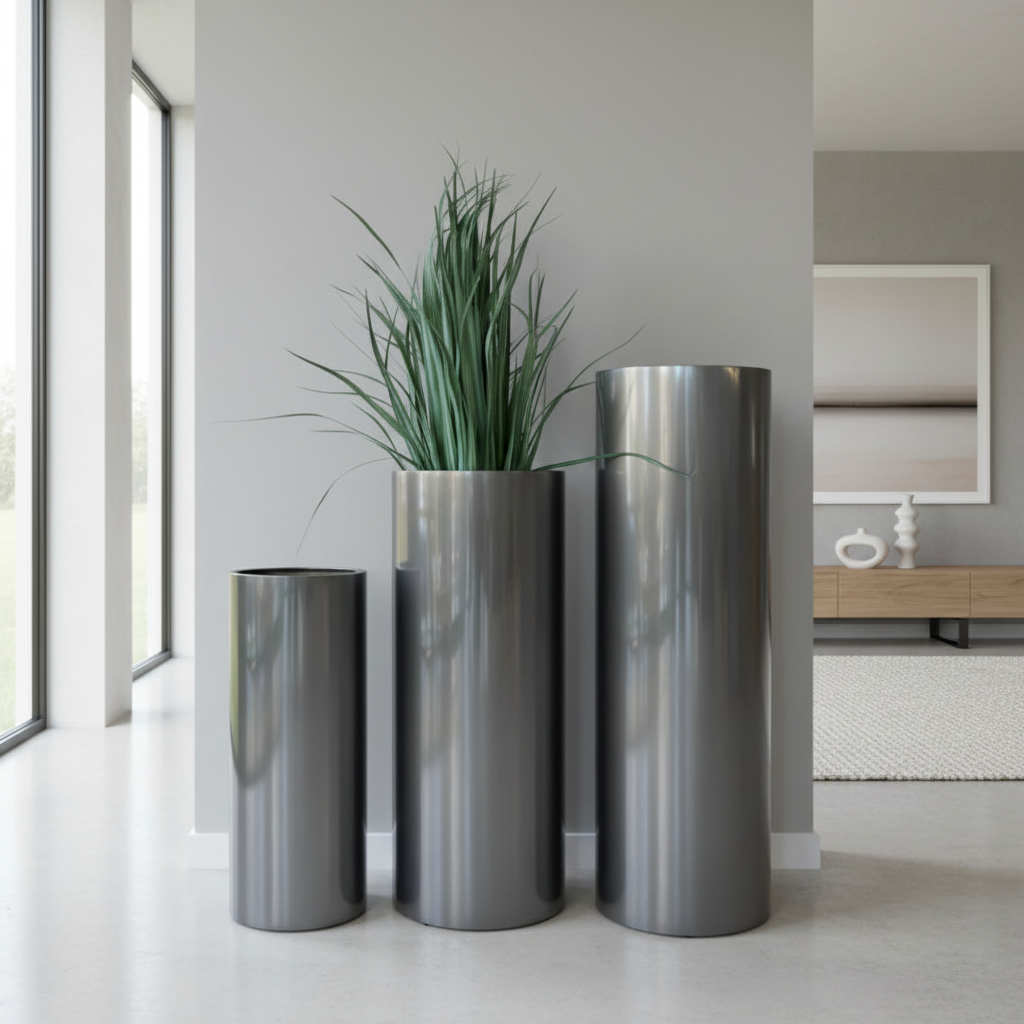 Stainless Steel Flower Pots b-3#B