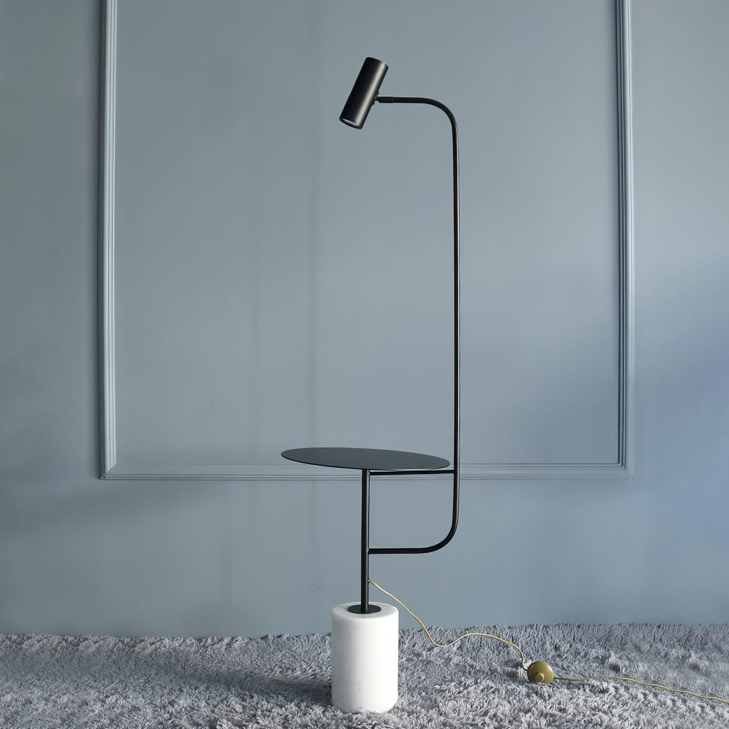 Matte Black Floor Lamp RL9198-BK