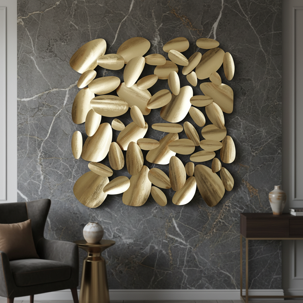 Gold Iron Wall Decor 15959