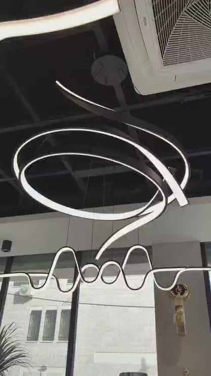 Modern LED Pendant Light MD20197-80+60