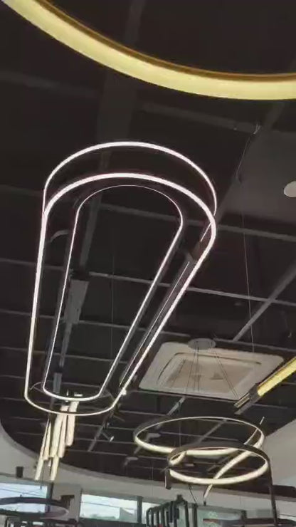 Modern LED Pendant Light MD20249-120x30