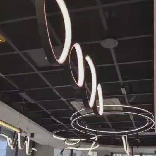 Modern LED Pendant Light MD20196-4