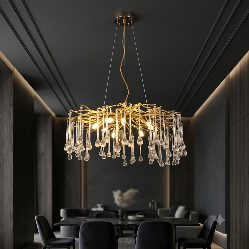 Raindrop Crystal Chandelier 7015/s
