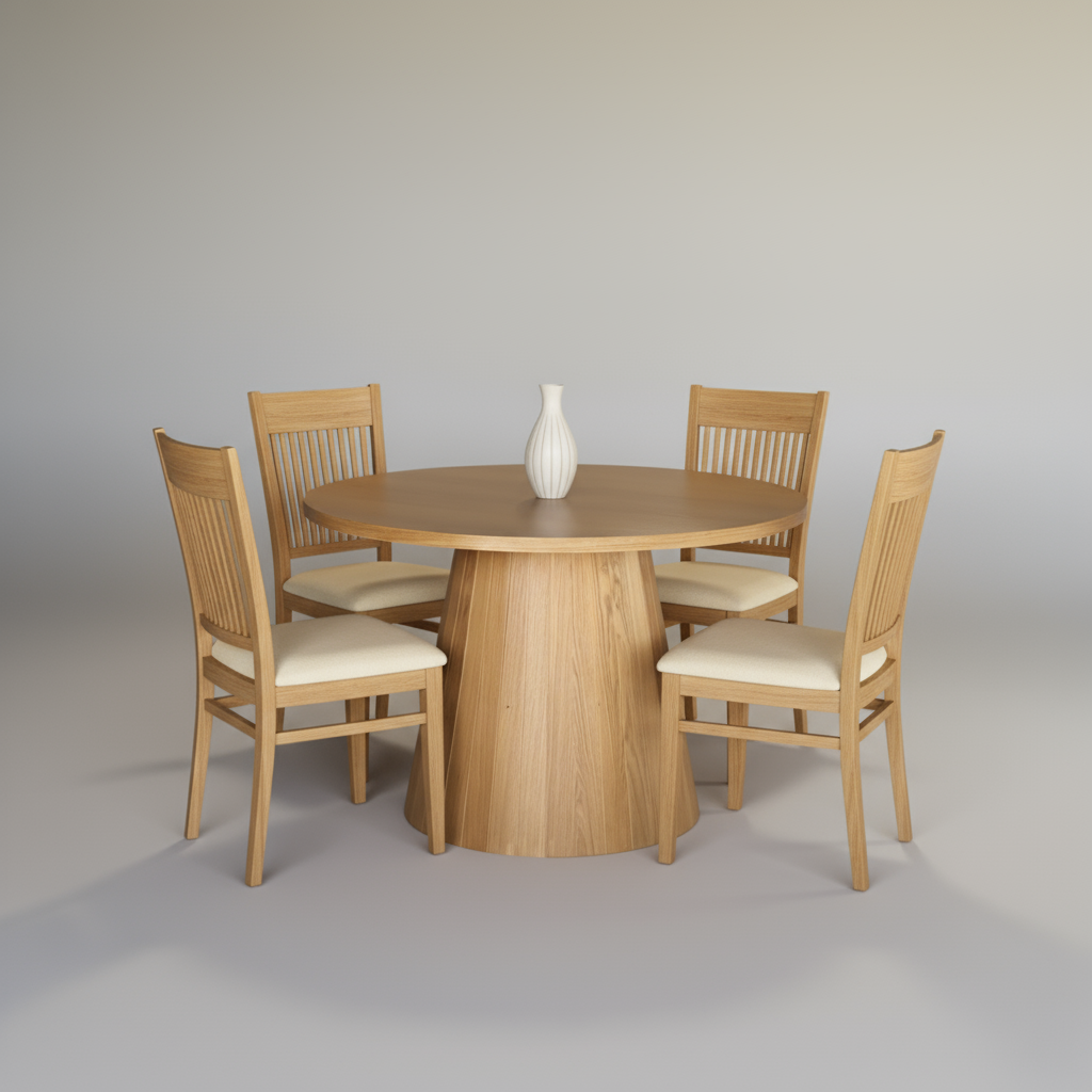 Gavin Dining Table with 6 Chairs